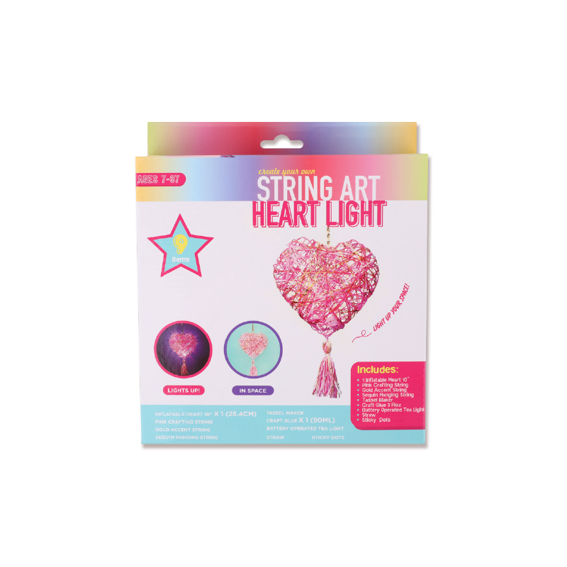 Řetězec Art Heart Light Dětská kreativní hračka